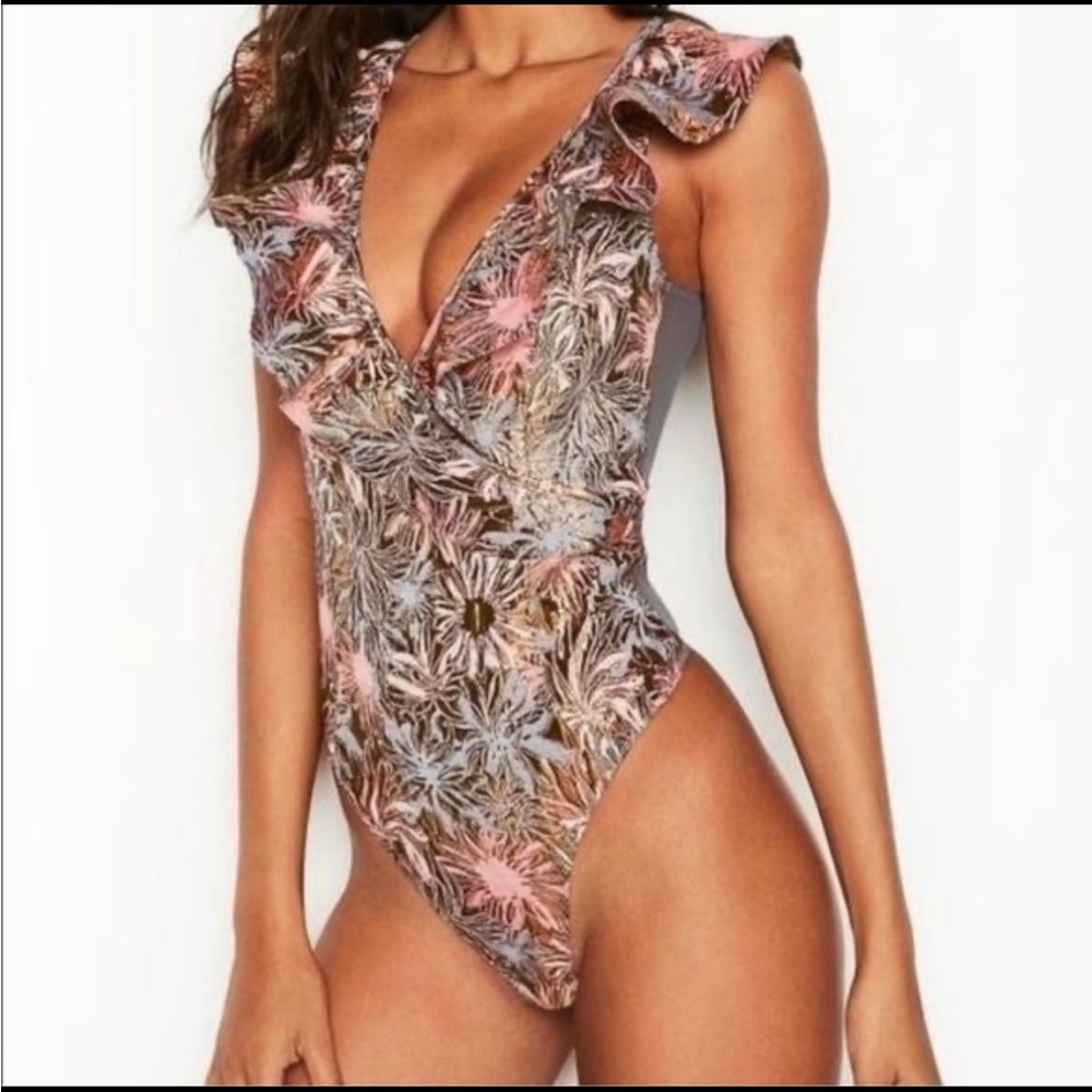 Victoria’s Secret metallic bodysuit